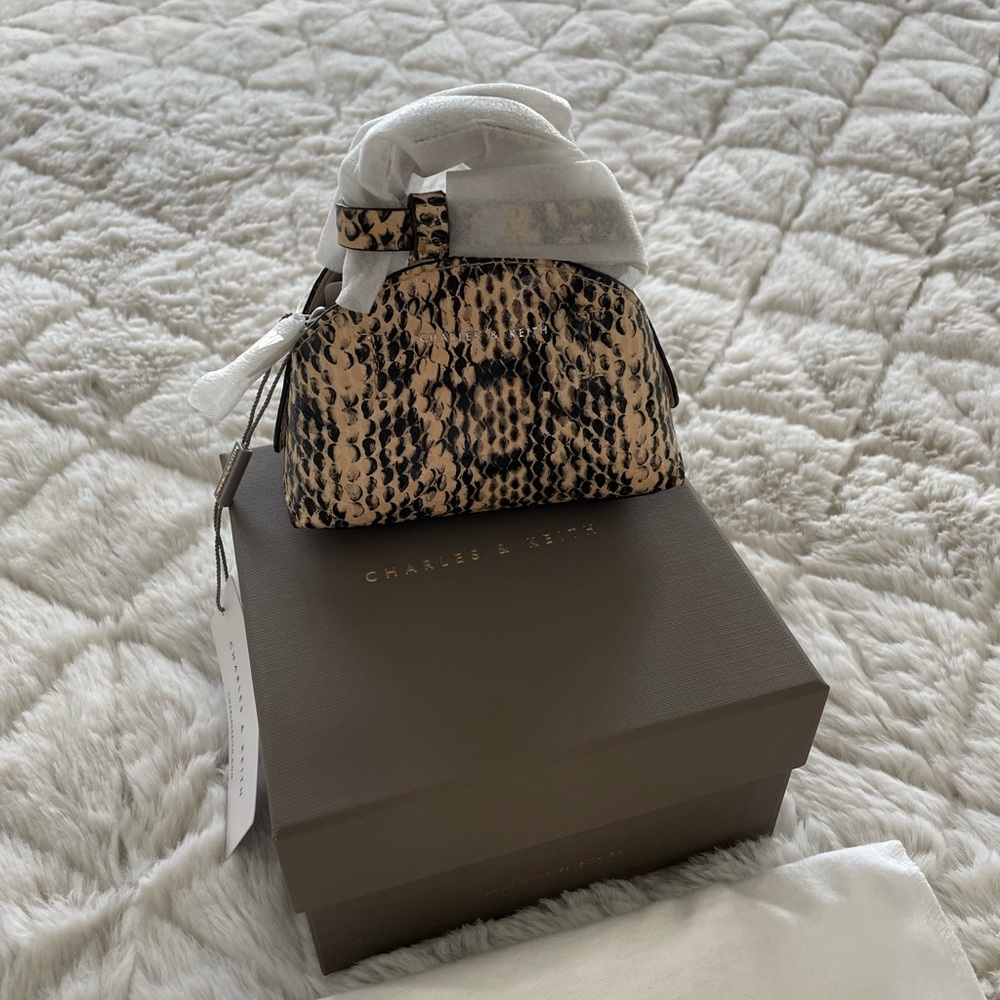 Snake Print Mini Pouch - Picture 2 of 5
